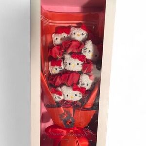 Hello Kitty Bouquet Gift Set - Red